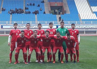 همگروهی نوجوانان فوتبال ایران با ویتنام، هند و اندونزی