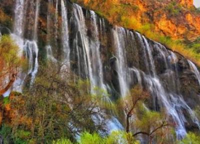 آبشار شوی معروف به نیاگارای ایران Shevi Waterfall